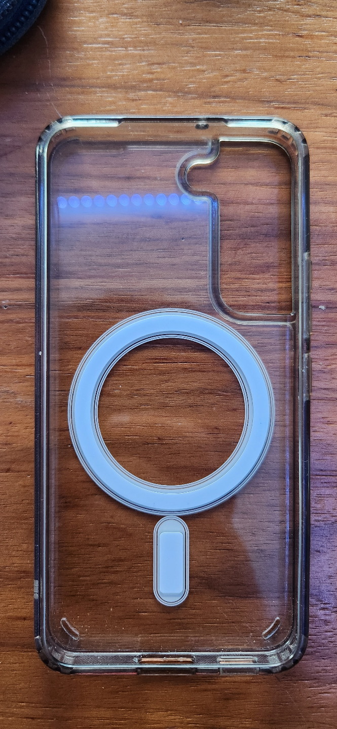 Samsung Galaxy S22 5G - Clear Phone Case with MagSafe Ring - photo 2