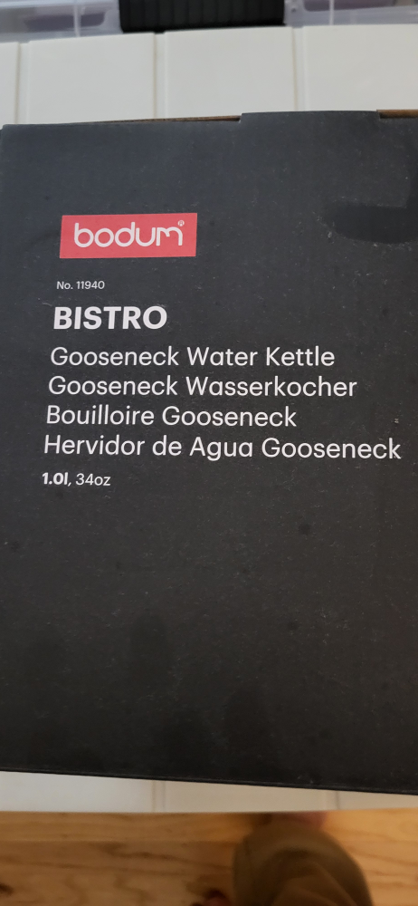 Bodum Bistro Gooseneck Kettle - 1L, 34oz - photo 2