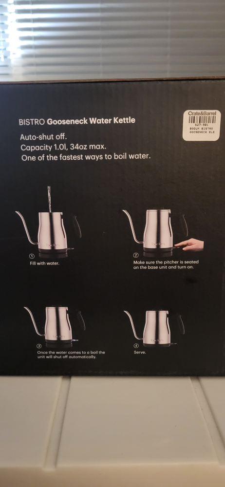 Bodum Bistro Gooseneck Kettle - 1L, 34oz - photo 3