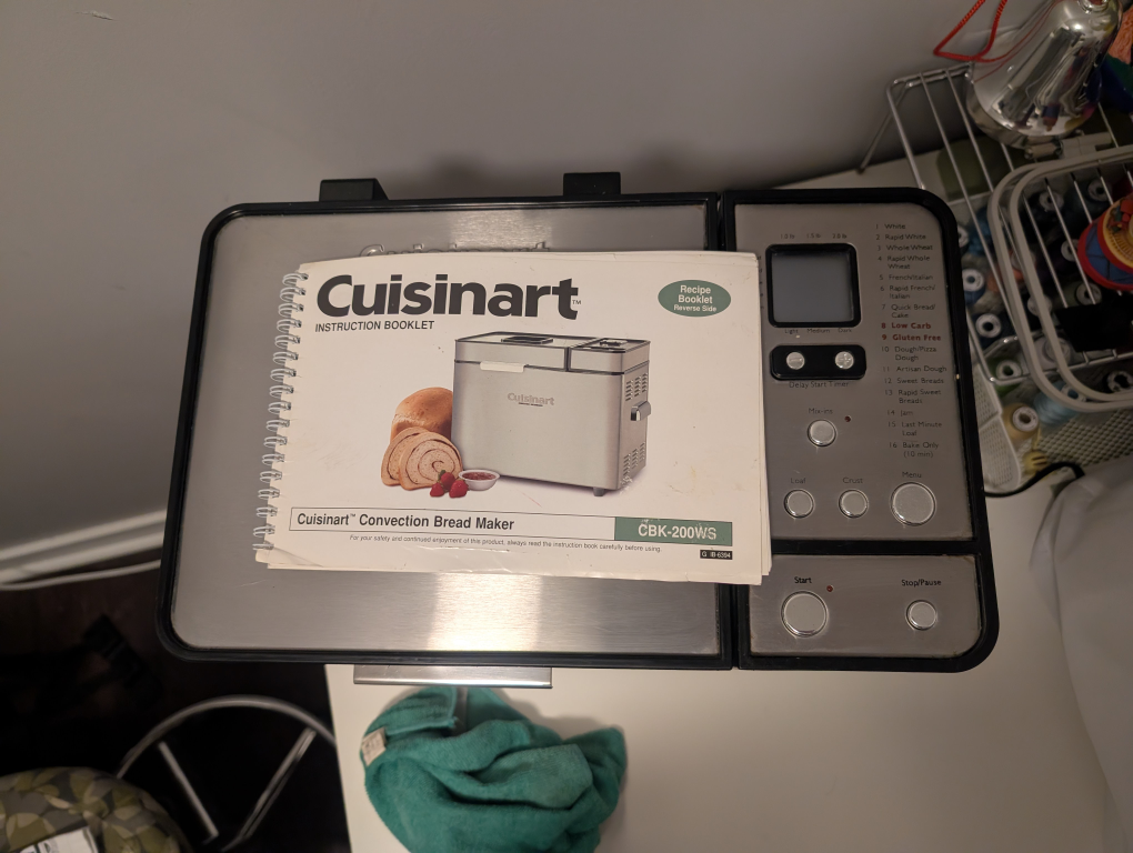 Cuisinart CBK-200WS Convection Bread Maker
