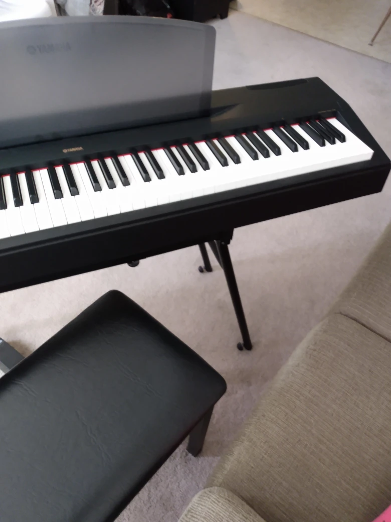 Yamaha Digital Piano with Bench and Sustain Pedal - photo 3