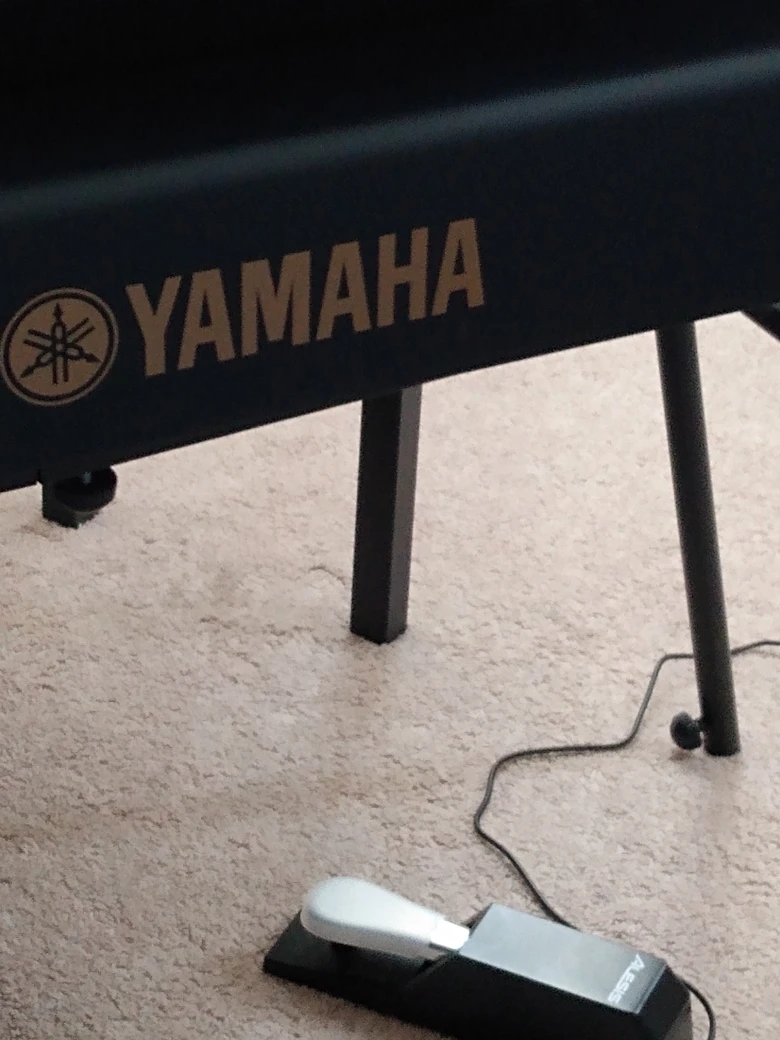 Yamaha Digital Piano with Bench and Sustain Pedal - photo 4
