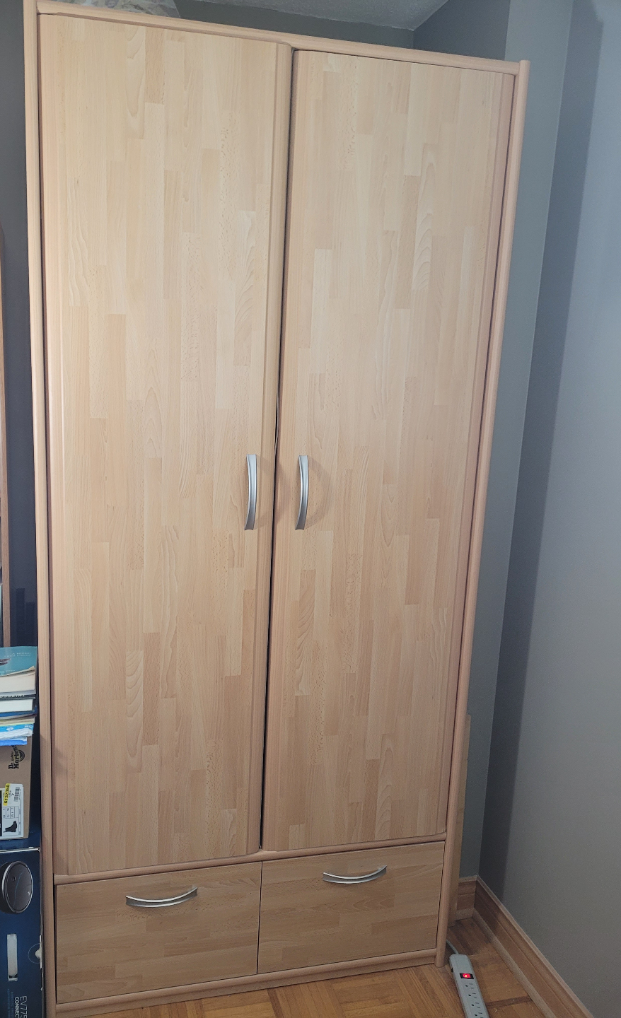 Armoire with Two Drawers