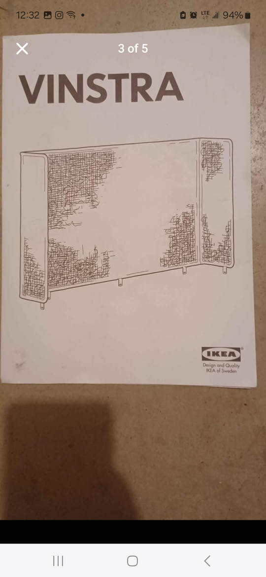 IKEA VINSTRA Bedside Panel -  Full/Double - photo 3