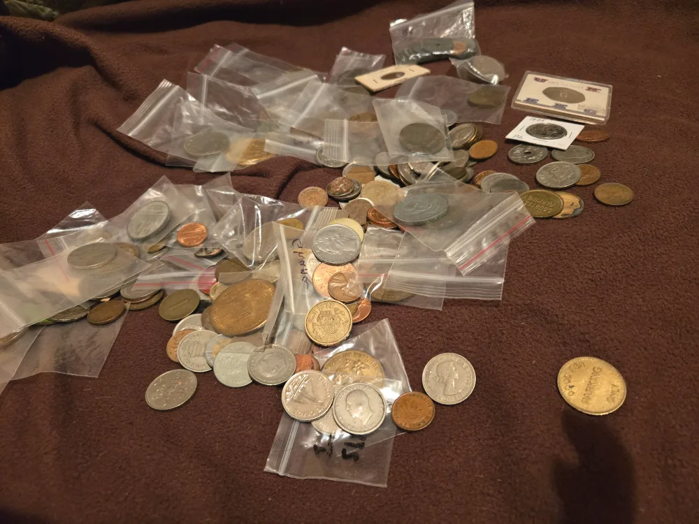 Large Coin Collection - Various Countries and Years image indicator(3)