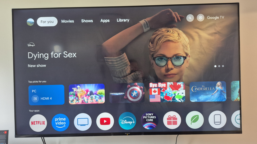 Sony Bravia 65 inch 4K Smart TV