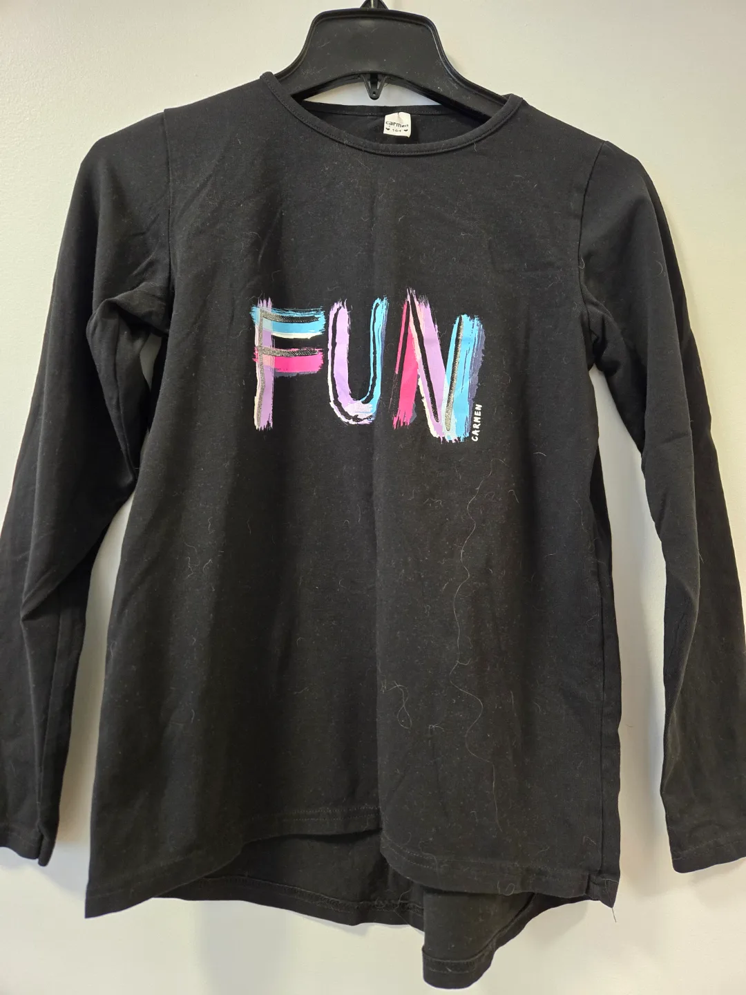 Carmen Girls Long Sleeve Shirt Size 164 thumbnail