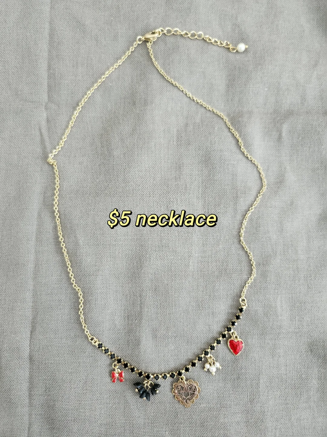 Assorted Earrings, Chokers, and Bracelet image indicator(6)