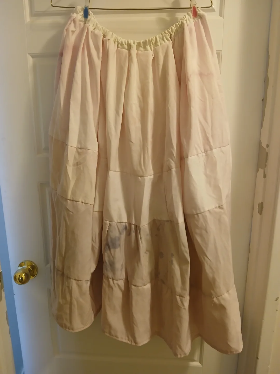 Vintage Pink Full Circle Skirt thumbnail