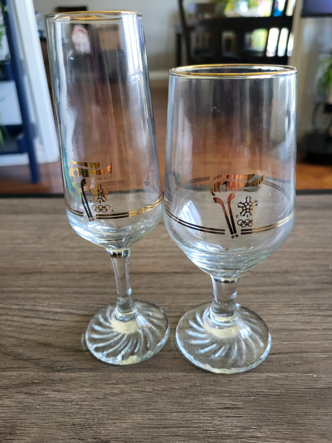 Calgary 1988 Winter Olympics Glasses