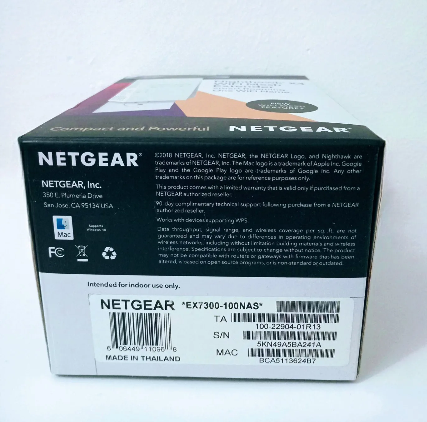 NETGEAR Nighthawk X4 WiFi Mesh Extender EX7300 image indicator(5)