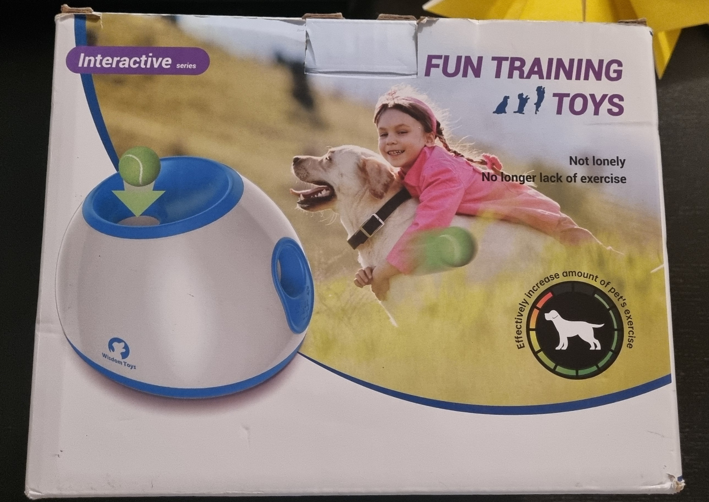Interactive Dog Ball Launcher Toy