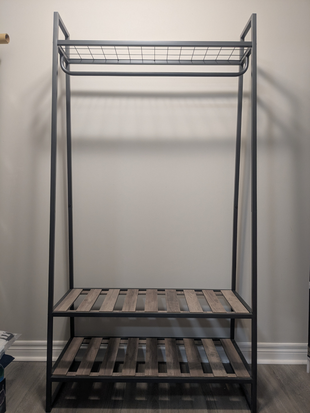 Coat Rack with Shelves