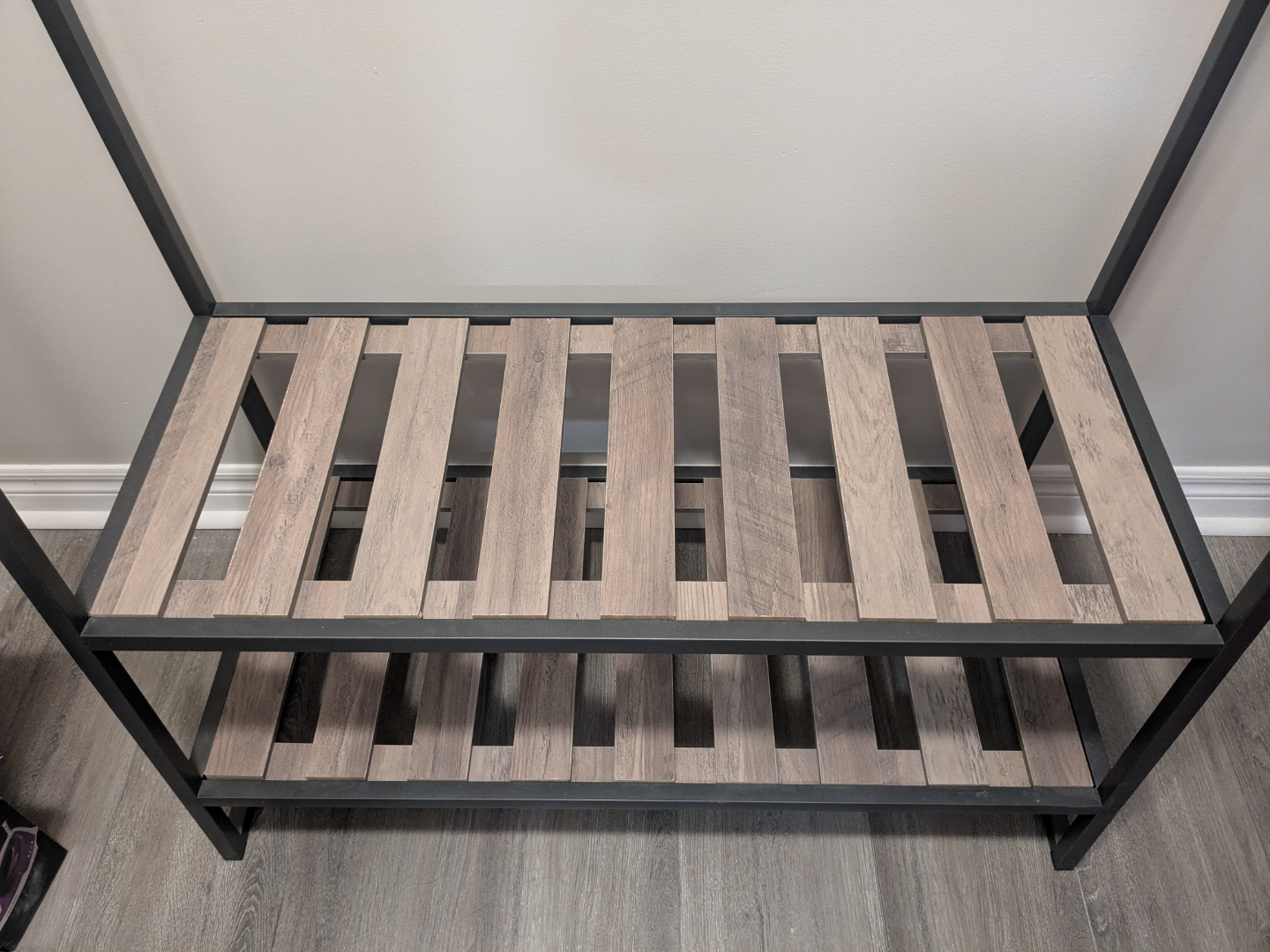 Coat Rack with Shelves - photo 2