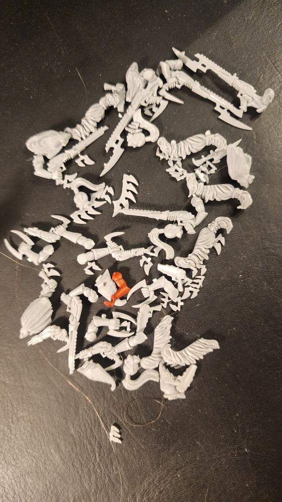 Warhammer 40k Dark Eldar Drukhari Warriors - photo 3