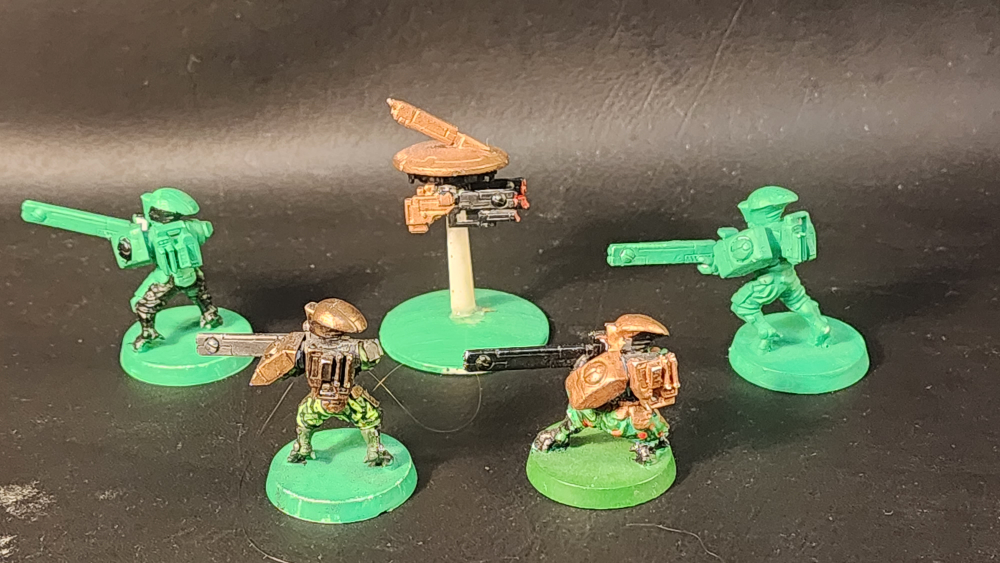 Warhammer 40k Tau Pathfinders and Drone - photo 2