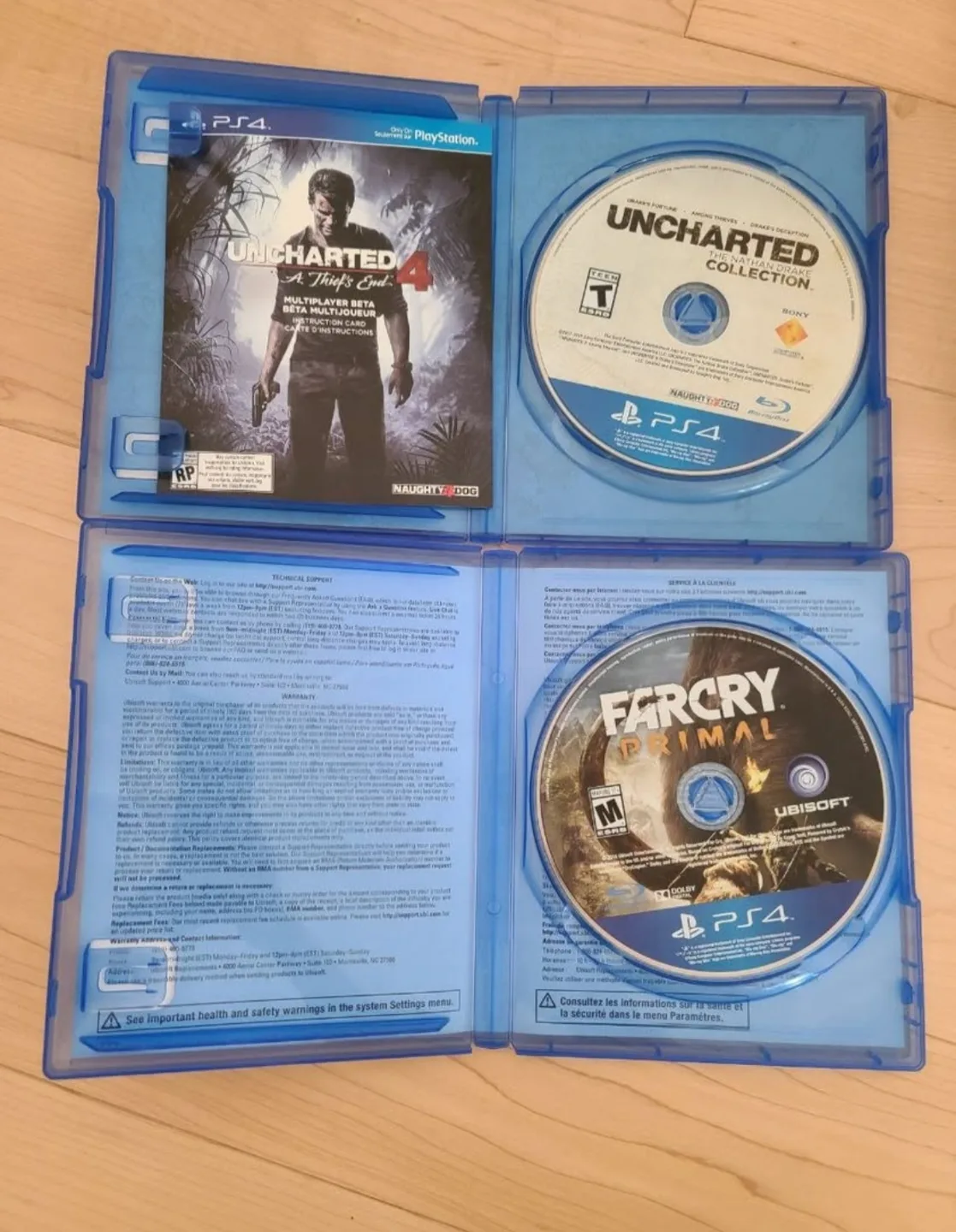 PS4 Console with 2 Games - Uncharted Collection & Far Cry Primal image indicator(2)