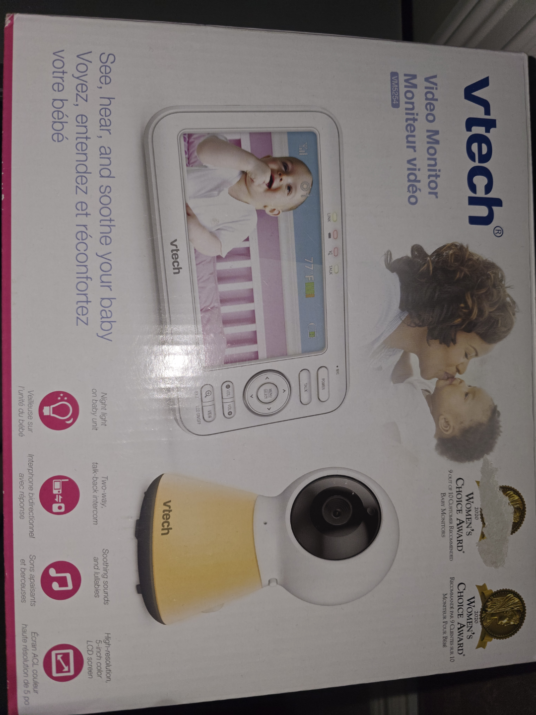 VTech VM5254 Video Baby Monitor - New in Box