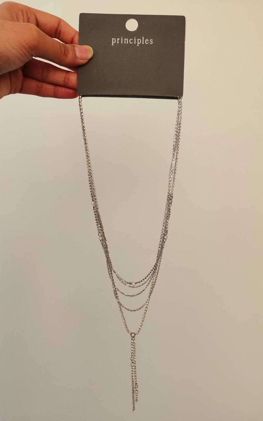 Layered Silver Necklace