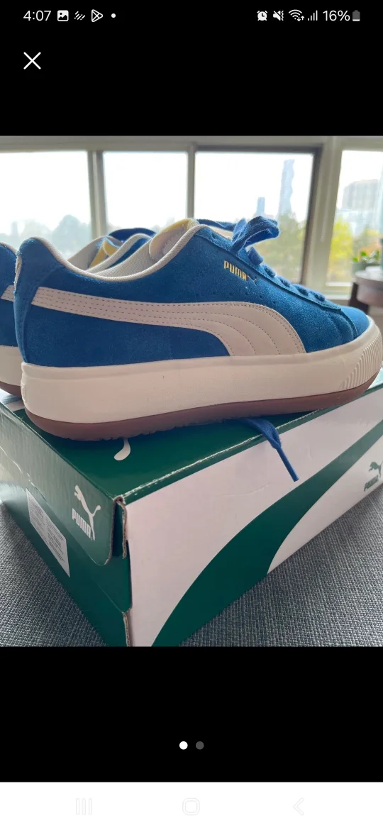 Puma Suede Classic Sneakers - Blue image indicator(2)