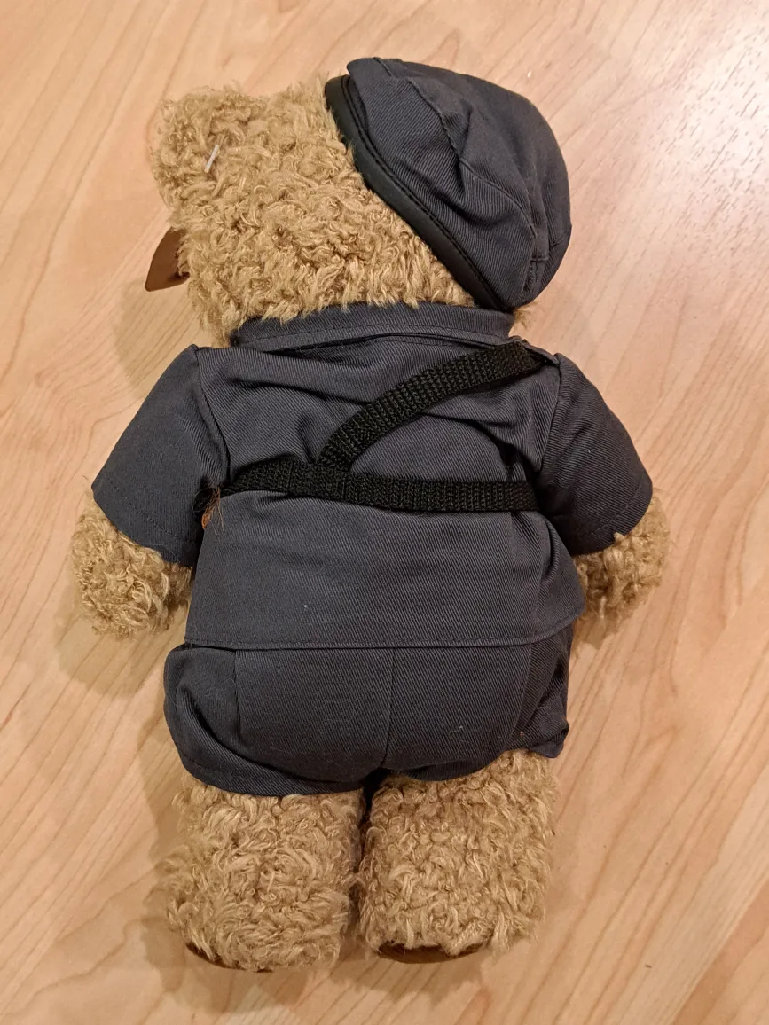 12" Hong Kong MTR Traffic Interchange Warden Teddy Bear image indicator(2)