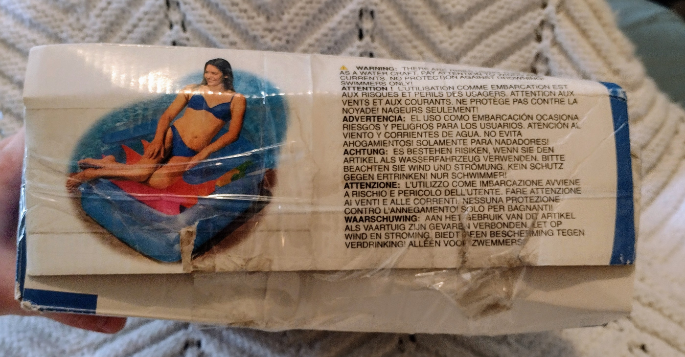 Intex The Wet Set Suntanner Folding Lounge Chair 78"x 37" 2009 - photo 5