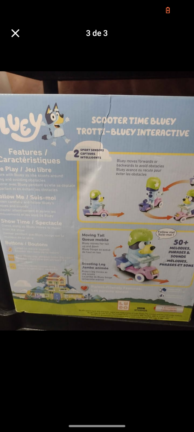 VTech Bluey Scooter Time Interactive Toy - photo 3