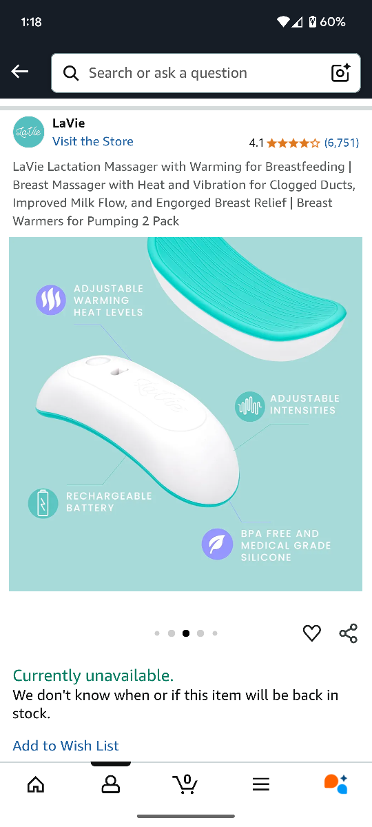 LaVie Lactation Massager 2-Pack - photo 5