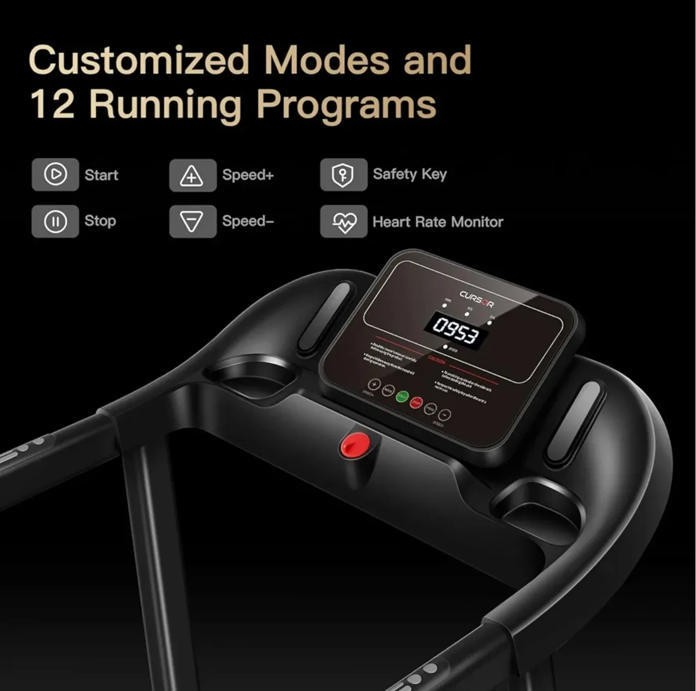 CURSOR C70 Treadmill image indicator(6)