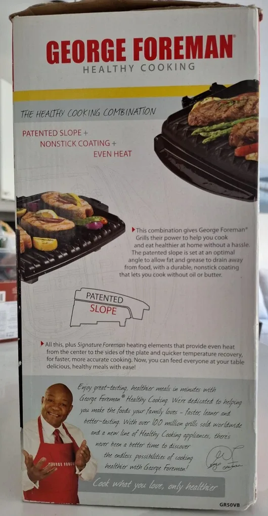 George Foreman Compact Electric Grill image indicator(3)