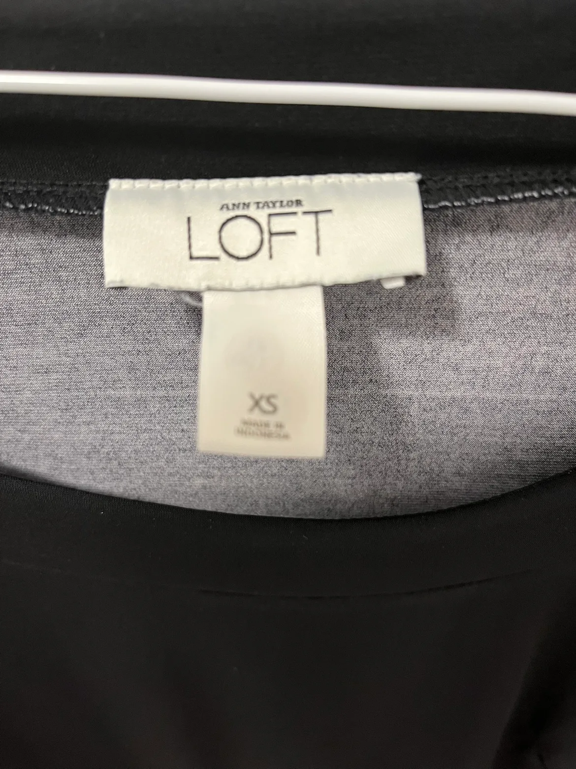 Ann Taylor LOFT Black & White Dress, Size XS image indicator(2)