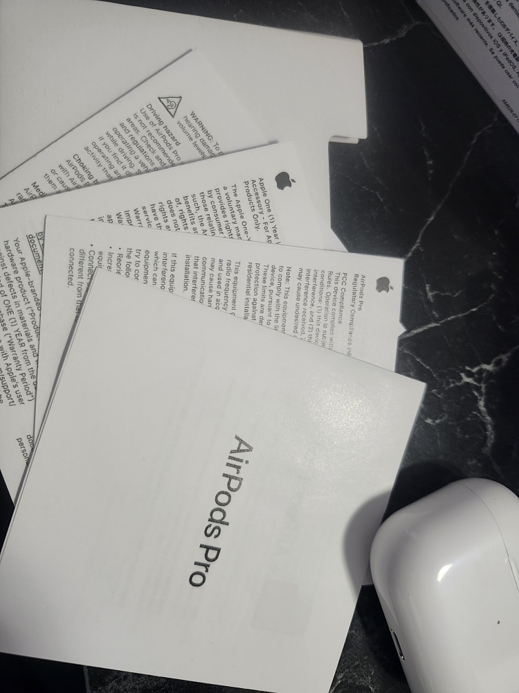 Apple AirPods Pro with Wireless Charging Case - New - photo 2