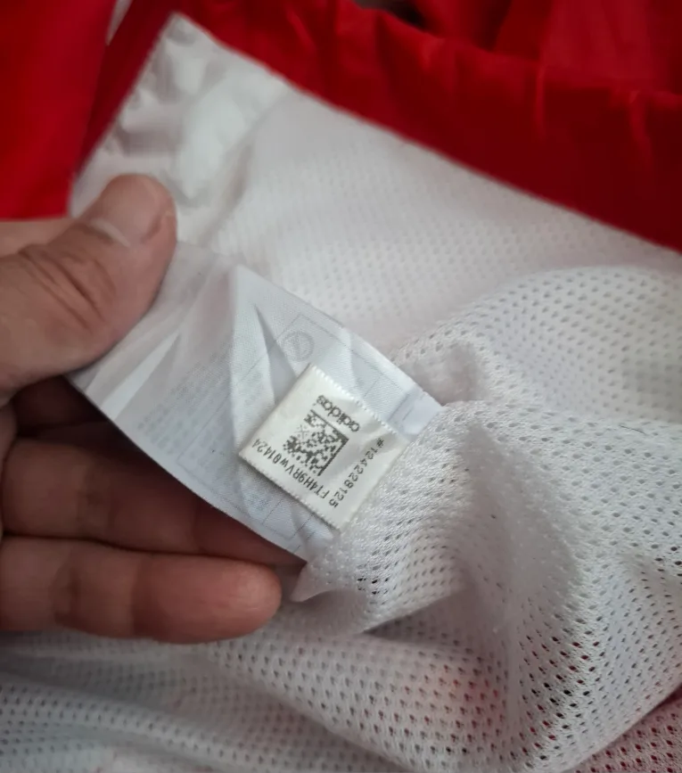 Adidas Red White Trefoil Logo Jacket - Size XS image indicator(3)