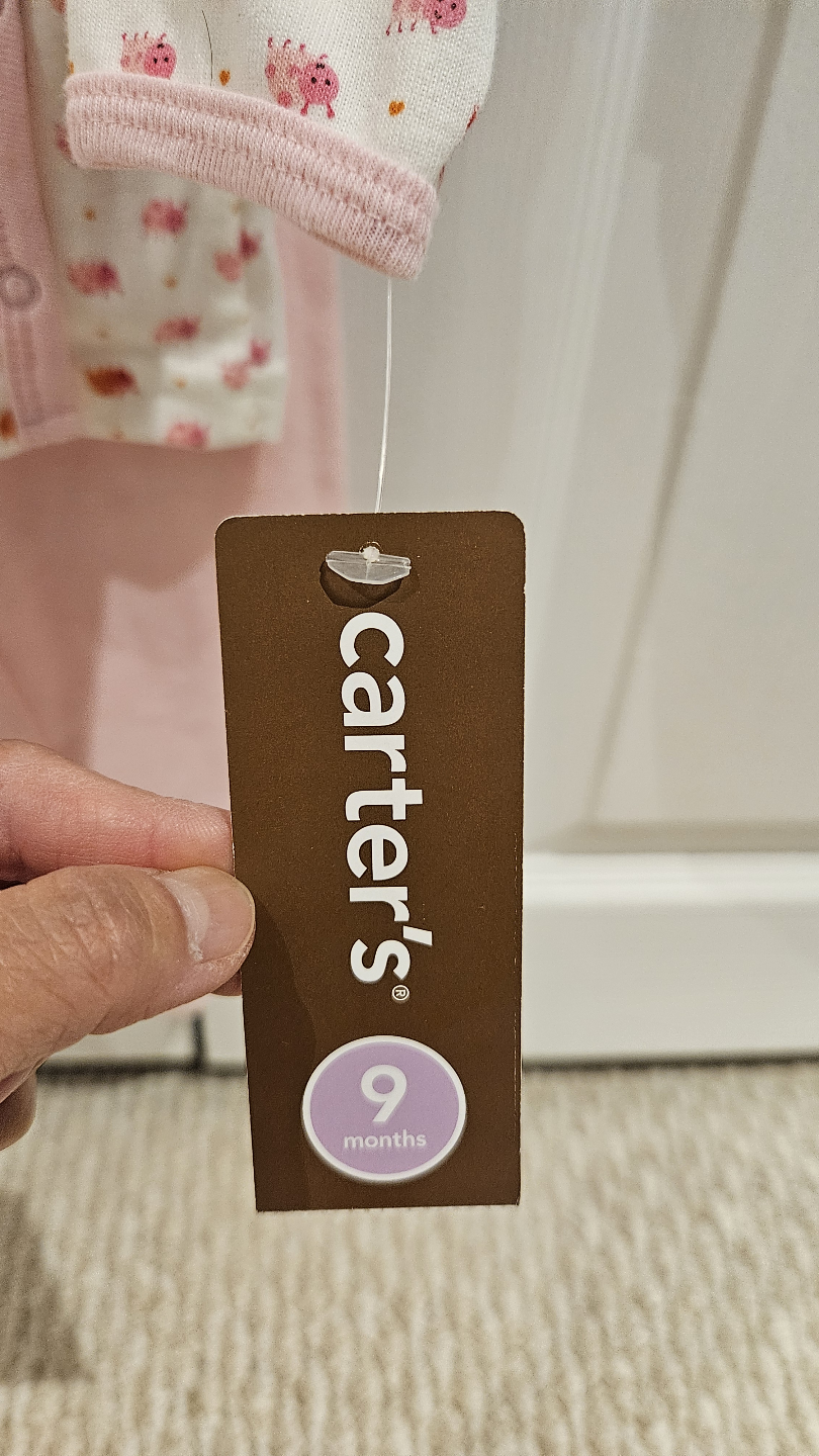 Carter's 5-piece Baby Girl's 9-Month Outfit Set - photo 3