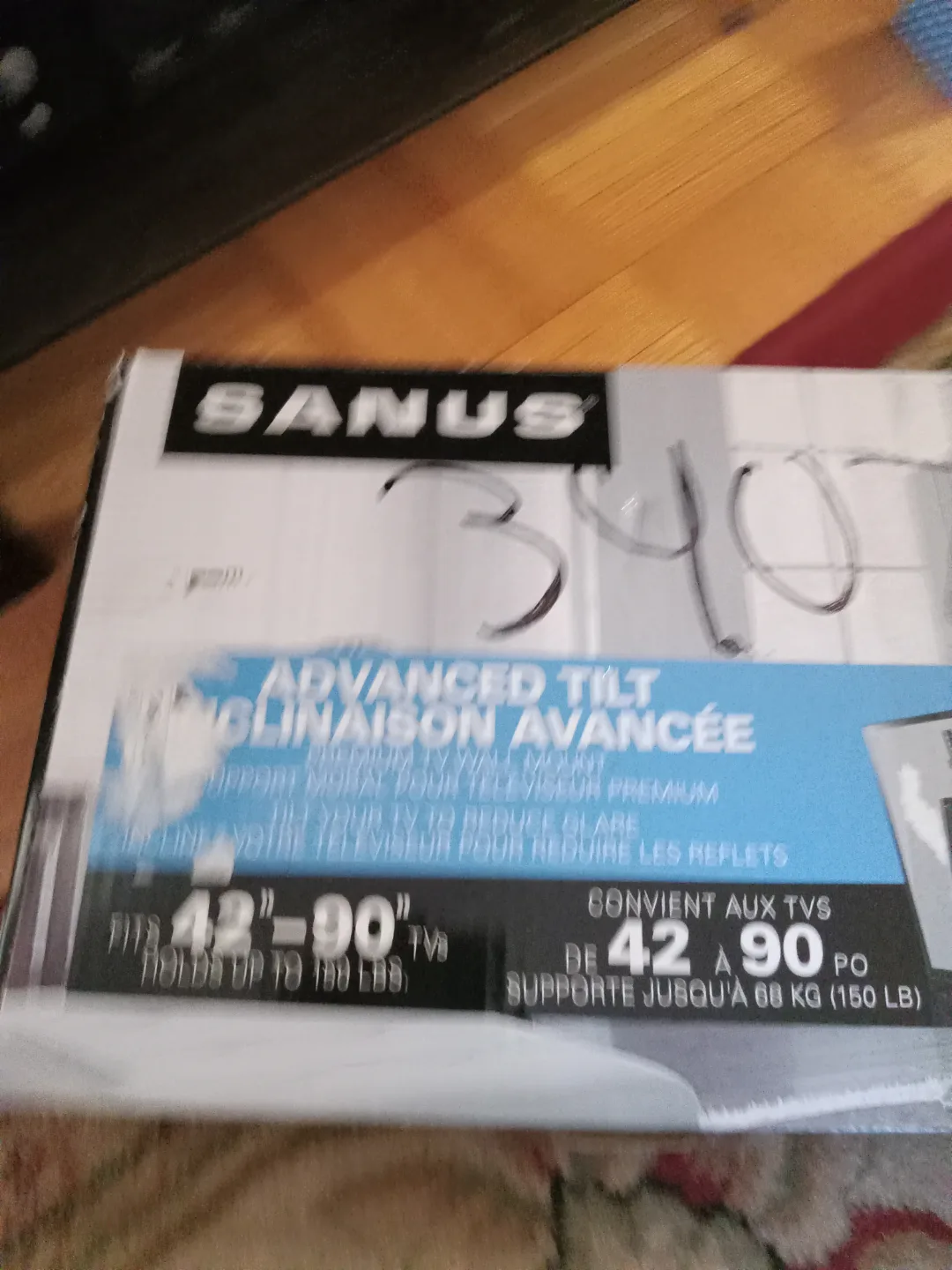 Sanus Advanced Tilt TV Wall Mount - 42"-90" thumbnail