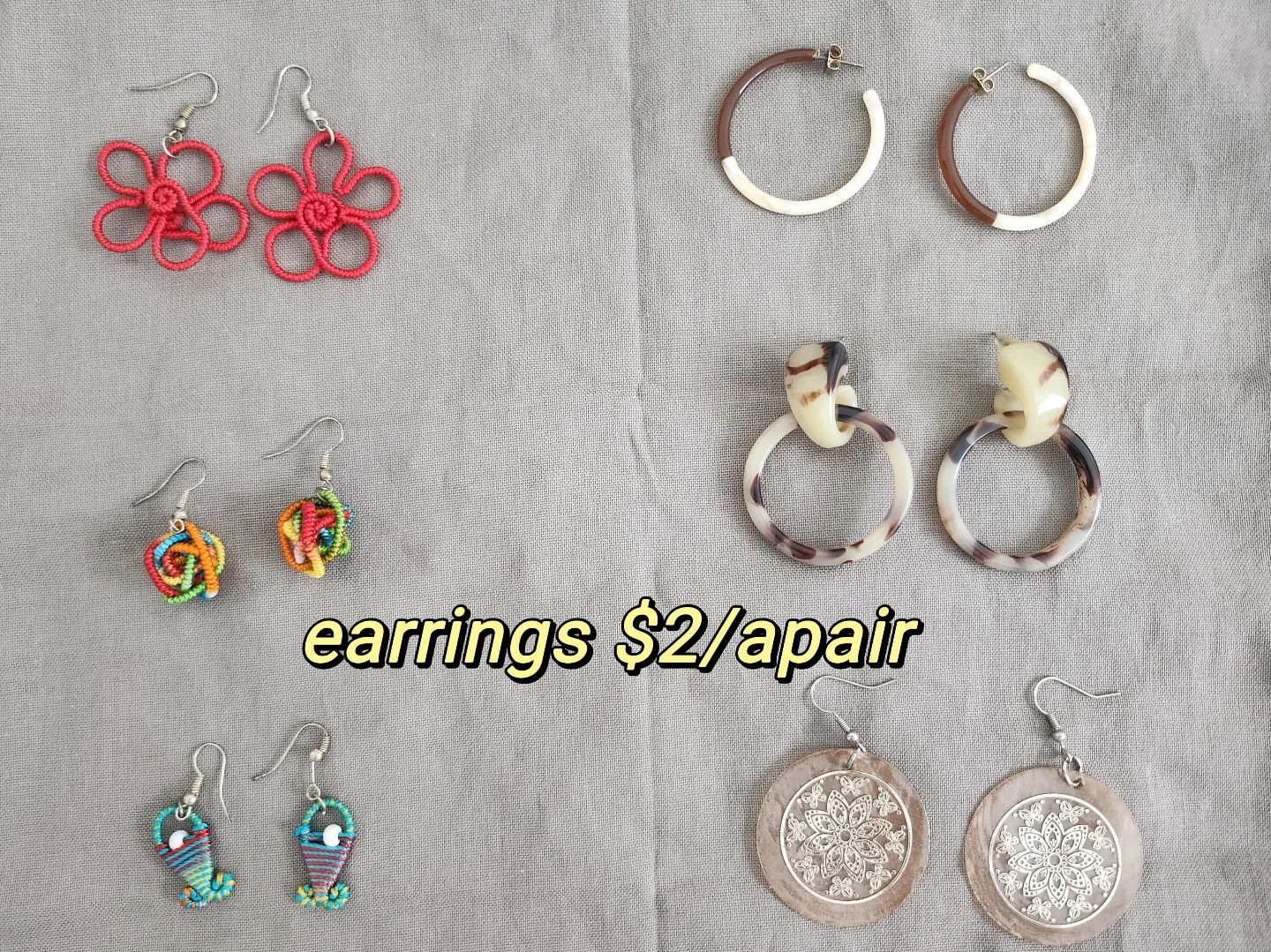 Assorted Earrings, Chokers, and Bracelet image indicator(2)