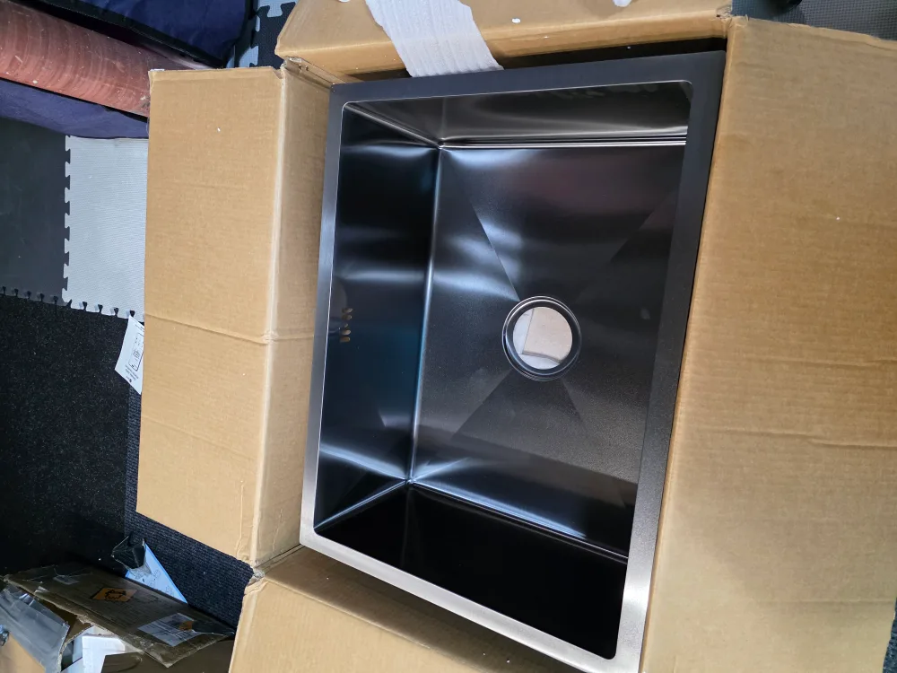 KIAMATES 24x18x9 inch Undermount Kitchen Sink image indicator(8)