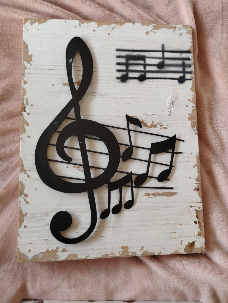 Set of Four Musical Note Wall Decor - photo 4