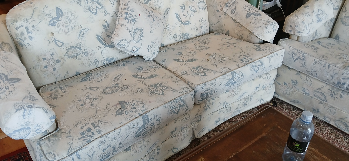 Floral Sofa Set -  Loveseat and Sofa - photo 3