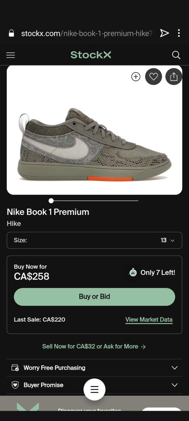 Nike Book 1 Premium Hike Sneakers - photo 4