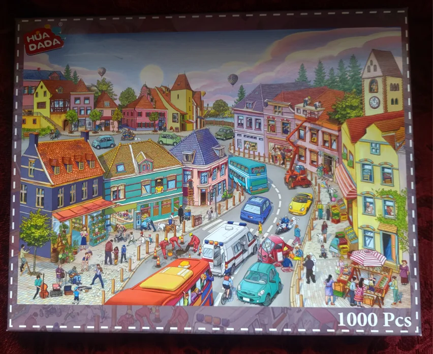 Several 1000-Piece Jigsaw Puzzles - Variety of Themes image indicator(2)