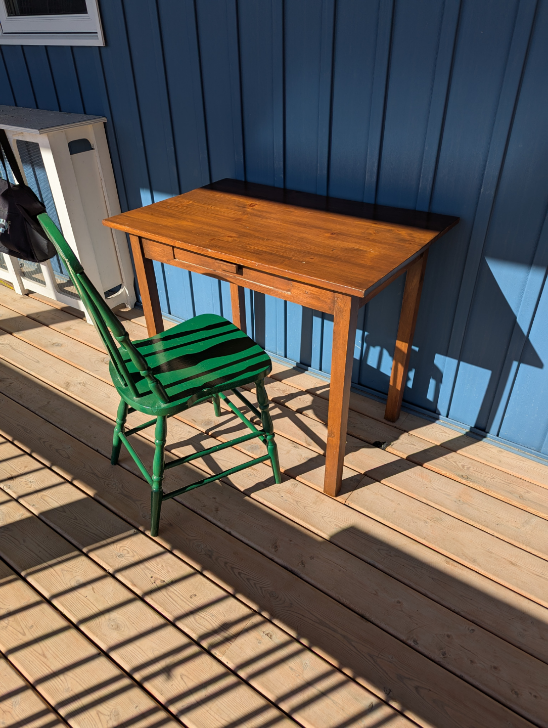 Small Wooden Writing Desk - photo 3