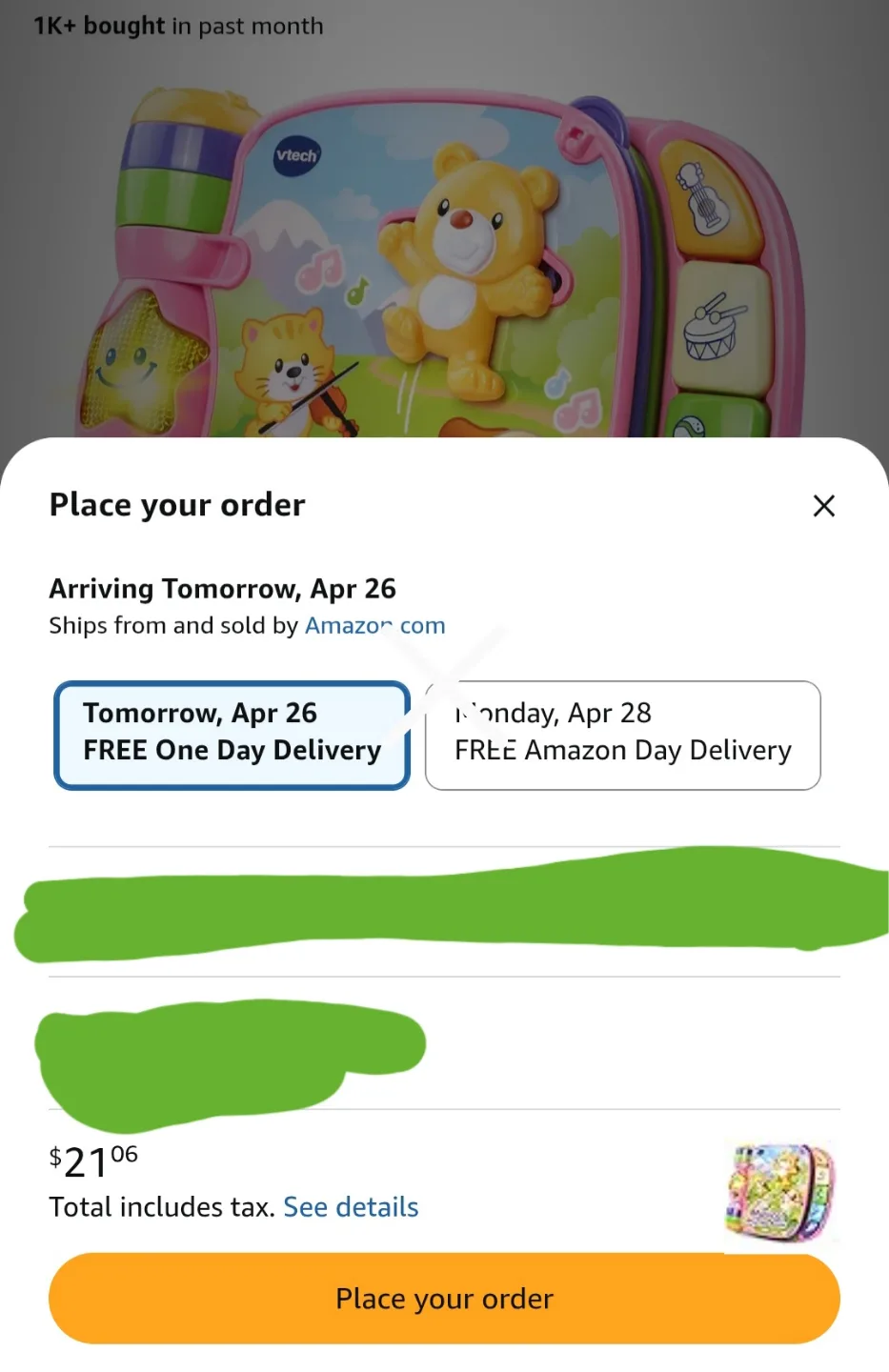 VTech Musical Rhymes Book Baby Toy image indicator(3)