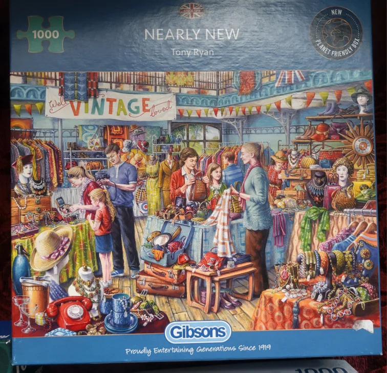 Several 1000-Piece Jigsaw Puzzles - Variety of Themes image indicator(7)