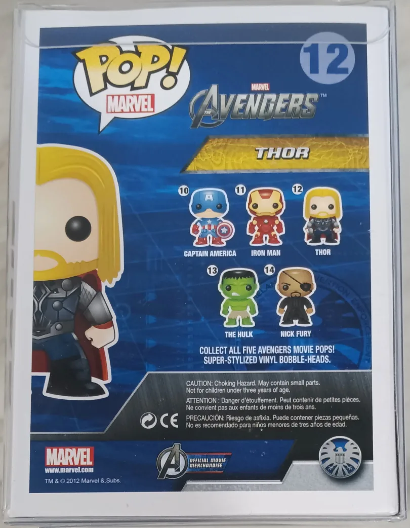 Funko POP! Marvel Avengers Thor #12 Figure (New) image indicator(3)
