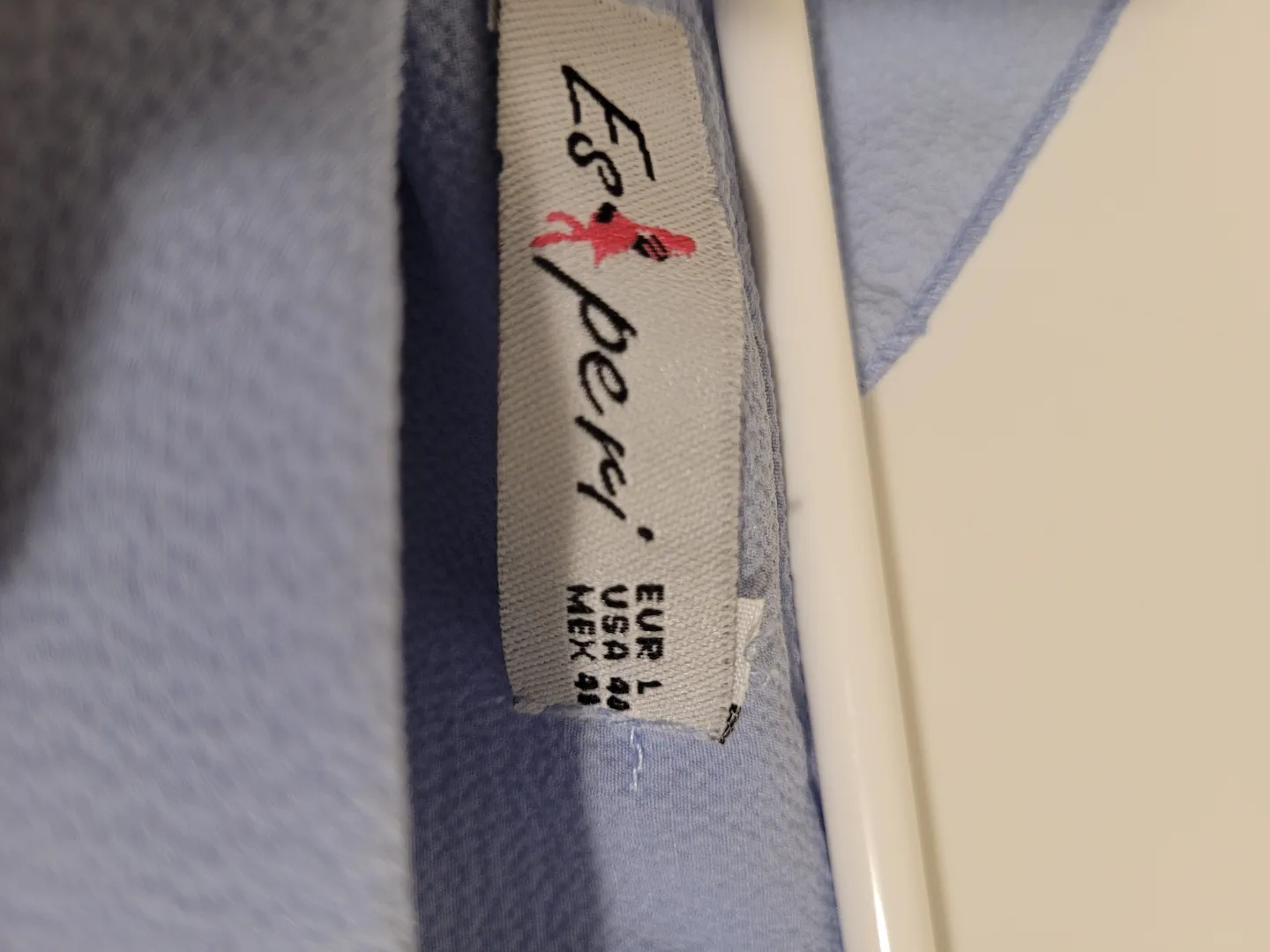 Light Blue Off-the-Shoulder Blouse image indicator(4)