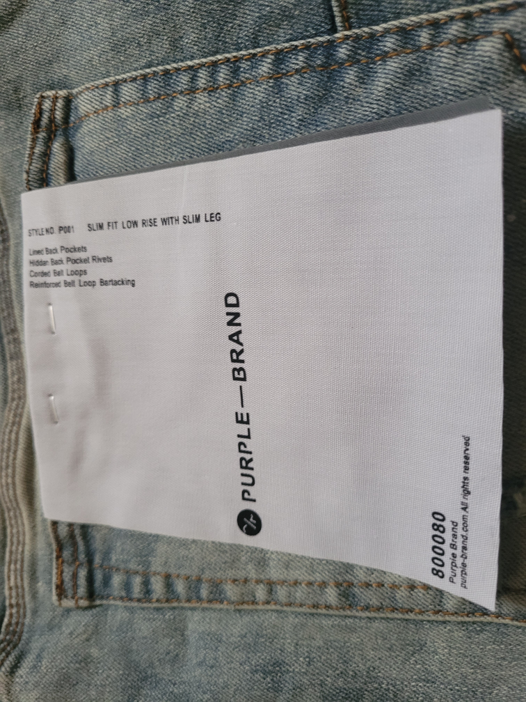 Authentic Purple Brand Denim Collection Size 34 Slim Fit - photo 5