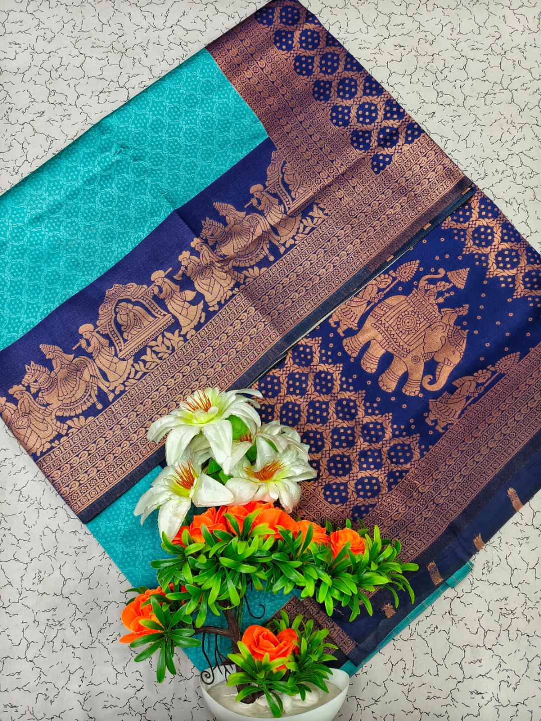 Beautiful Handloom Silk Saree