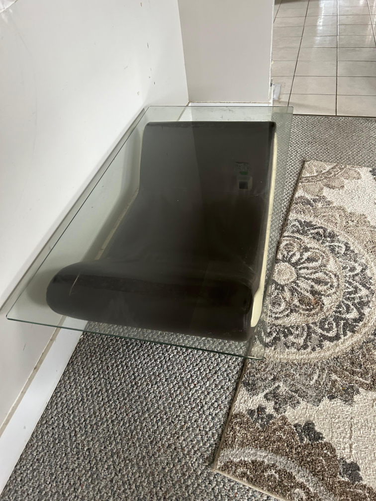 Modern Glass Top Coffee Table - photo 2