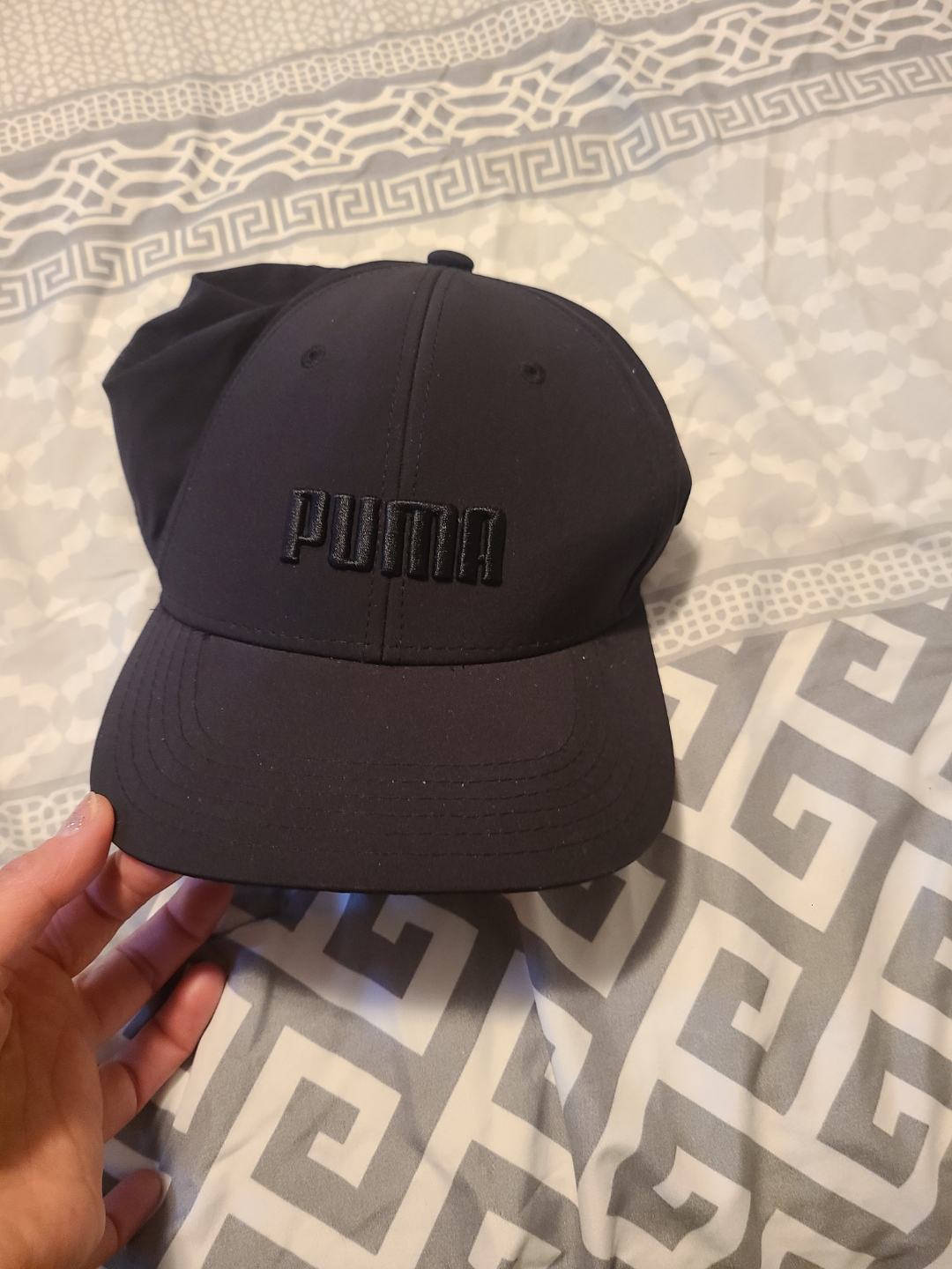 Puma Black Baseball Cap